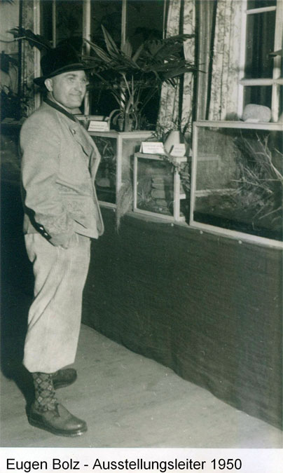 Eugen Bolz bei Ausstellung